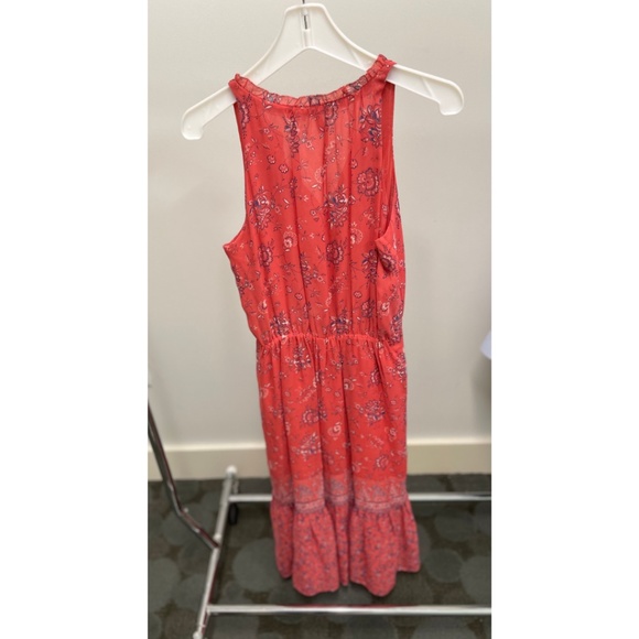 Joie Chara Silk Coral Floral Print Dress Size XS - Picture 5 of 5